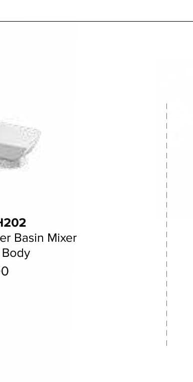Argento Single Lever Basin Mixer — Chrome