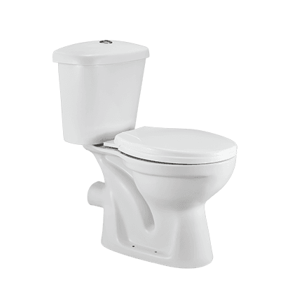 Voski Two Piece Toilet Closet P-Trap